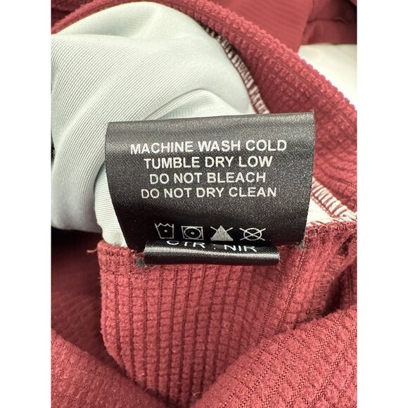 Sherpa Adventure Gear Womens Jacket Full Zip Burgundy & Blue Medium - Picture 10 of 11